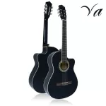 VA CG160CBK 39 -inch classic guitar 4/4 Linden Classical Guitar for Beginners ** new classic guitar **