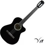 VA CG160CBK 39 -inch classic guitar 4/4 Linden Classical Guitar for Beginners ** new classic guitar **