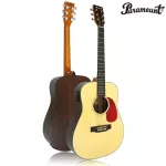 Paramount 38DJR-3, 38-inch electric guitar, Taylor shape, has a built-in strap / rosewood.