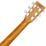 Paramount 38DJR-2, 38-inch electric guitar, Taylor shape, has a built-in strap machine / Mahogany