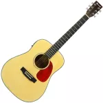 Paramount 38DJR-2, 38-inch electric guitar, Taylor shape, has a built-in strap machine / Mahogany