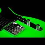 Kazuki Neon Mini TL กีตาร์ไฟฟ้า ทรง Mini Tele 22 เฟร็ต ไม้เบสวู้ด ปี๊กอัพซิงเกิ้ลคอยล์ สีนีออน + แถมฟรีสายแจ็คเรืองแสง ** ประกัน 1 ปี **