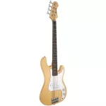 PARAMOUNT B130 Mini Precision Bass, 40 -inch bass guitar, Hard Wood 20 Frets, easier to handle the chords than bases ** 1 year center insurance **