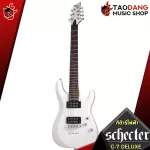 Electric guitar, schecter, electric guitar, SCHECTER C-7 Deluxe C7deluxe [Free free gift] [with Set Up & QC] [100%authentic from zero] [Free delivery] Turtle