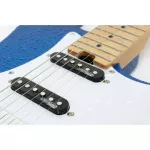 Kazuki® Rough Stone Stone, 22 Frets Strat Stone, Rough Stone, Mahogany Pickins, Wilkinson HSS, coarse satin coated + free Ki Ta