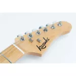 Kazuki® Rough Stone Stone, 22 Frets Strat Stone, Rough Stone, Mahogany Pickins, Wilkinson HSS, coarse satin coated + free Ki Ta