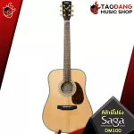 SAGA DM100 - Acoustic Guitar Saga DM100 [Free gift] [with Set Up & QC Easy to play] [Central insurance] [100%authentic] [Free delivery] Red turtles
