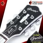 Grote Semi-Hollow Body AS-335 Flame As335 Flame [Free gift] [with SET UP & QC Easy to Play] [100%authentic] [Free delivery] Turtle