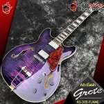 Grote Semi-Hollow Body AS-335 Flame As335 Flame [Free gift] [with SET UP & QC Easy to Play] [100%authentic] [Free delivery] Turtle