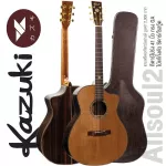 Kazuki All Soul2 NASORN GA 41 -inch GA, GA style, authentic sole wood, cedar/ rosewood, glossy coated, gold knob + free guitar case ** All Solid Guitar *