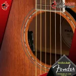 Fender Paramount PS-220E PARLOR [free free gift] [with Set Up & QC easy to play] [100%authentic from zero] [Free delivery] Red turtle