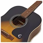 EPIPHONE® DR-00 41 inch guitar, Dreadnough shape, well-selected Spruees/Makhaki shadow coated ** use D'Addario® **