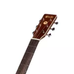 Kazuki 42-inch guitar, topped up, rose, jumbo, bone-jumbo model