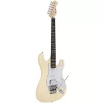 PARAMOUNT PE107 Electric guitar 22 Frete HSS Strat Richie Sambora Floyd Rose Antique White