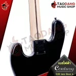 Century Dark Series Jazz Bass 4 Black White [Free gift] [with Set Up & QC Easy to play] [Free delivery] Red turtle
