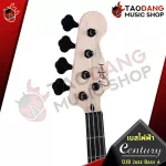 Century Dark Series Jazz Bass 4 Black White [Free gift] [with Set Up & QC Easy to play] [Free delivery] Red turtle