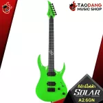 Solar A2.6GN electric guitar, the most designed to reflect the Green Metal. With the perfect beauty. Free shipping - Red turtle
