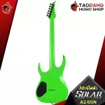 Solar A2.6GN electric guitar, the most designed to reflect the Green Metal. With the perfect beauty. Free shipping - Red turtle