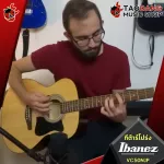 Airy guitar IBANEZ VC50NJP color Natural [Free, Fulfish Free gift] [with SET Up & QC, easy to play] [Center insurance] [100%authentic] [Free delivery] Red turtle