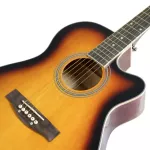 Fantasia, airy guitar 40 inches, concave neck, model Qag401G + free, airy guitar bag & guitar strap & kapok