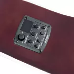 Kazuki 41 -inch electric guitar, concave neck, Deluxe DLKZ41CE ** with a built -in strap **