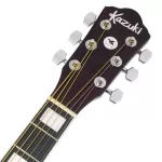 Kazuki 41 -inch electric guitar, concave neck, Deluxe DLKZ41CE ** with a built -in strap **