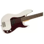 Fender® Squier Classic Vibe 60s Precision Bass กีตาร์เบส ยุคปี 60 ทรง PJ 20 เฟรต บอดี้ไม้ป๊อปบาร์ ปิ๊กอัพอัลนิโก้ ** ประ