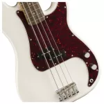 Fender® Squier Classic Vibe 60s Precision Bass กีตาร์เบส ยุคปี 60 ทรง PJ 20 เฟรต บอดี้ไม้ป๊อปบาร์ ปิ๊กอัพอัลนิโก้ ** ประ