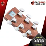 [Bangkok & Metropolitan Region Send Grab Quick] Airy guitar SAGA SF700C, [free free gift] [with Set Up & QC Easy to play] [100%authentic from zero] [Free delivery] Red turtle