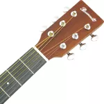 PARAMOUNT Q601, 41 -inch guitar, topped up, rosewood/Mahokkani, Dreadnought shape, coated coating, knob Open Gear