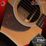 Tyma TD28, TF28-Acoustic Guitar Tyma TD-28, TF-28 [Free Set] [with SET Up & QC Easy to play] [100%authentic] [Free Delivery] Red turtle