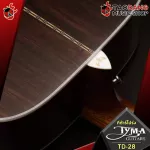 Tyma TD28, TF28-Acoustic Guitar Tyma TD-28, TF-28 [Free Set] [with SET Up & QC Easy to play] [100%authentic] [Free Delivery] Red turtle