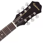 Epiphone® J-15 EC Deluxe 41-inch electric guitar Advanced Jumbo Square/Mahakani Picks Fishman + Free Hard Case ** 1 year center insurance **