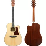PARAMOUNT 41 inch guitar, Top Sol, F750CN + free guitar & Capodis Top Acoustic Guitar with Accesso
