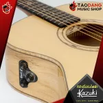 【0% installments 10 months】 Electric acoustic guitar kazuki exotic series spalted maple 【Free】 Free gifts with Premium with Setup Free Shipping - Red Turtle