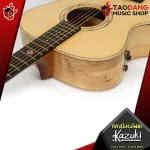 【0% installments 10 months】 Electric acoustic guitar kazuki exotic series spalted maple 【Free】 Free gifts with Premium with Setup Free Shipping - Red Turtle