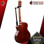 SAGA G100C Electric Guitar [Free gifts] [with SET Up & QC easy to play] [Insurance from the center] [100%authentic] [installment 0%] [Free delivery] Red turtle