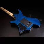 Kazuki Destroyer Series, 24 -fret guitar, Steinberger shape, Swamp Ash Bodys, Walnut/Maple, Wilkinson Hamk