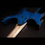 Kazuki Destroyer Series, 24 -fret guitar, Steinberger shape, Swamp Ash Bodys, Walnut/Maple, Wilkinson Hamk