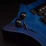 Kazuki Destroyer Series, 24 -fret guitar, Steinberger shape, Swamp Ash Bodys, Walnut/Maple, Wilkinson Hamk