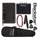 BlackStar® Carry-ON Standard Pack, 19 Frett Guitar with Fly 3 Bluetooth + Free Bag & Jack Strap & Cable