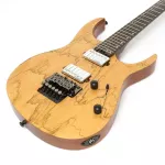 Kazuki Dragon Series, 24 Fret Body, Mahakan, Wooden Wooden, Wilkinson, Fixed Bridge/Floyd