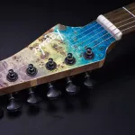 Kazuki Dragon Series, 24 Fret Body, Mahakan, Wooden Wooden, Wilkinson, Fixed Bridge/Floyd