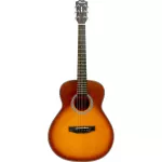 Fantasia SOLID36, airy guitar 36 inches, authentic wood, top solid, rose/Mahokani coating, metal knob + free bag & kapok & pick