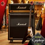 [Bangkok & metropolitan area sends Grab urgently] Epiphone Flying V [free free gift] [with SET UP & QC Easy to play] [Insurance from Zero] [100%authentic] [Free delivery] Red turtle