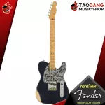 [Bangkok & Metropolitan Lady to send Grab Urgent] Electric guitar Fender Brad Paisley Esquire, Road Worn Tele Mn [with Set Up & QC Easy to play] [Insurance from the center] [100%authentic] Red turtle