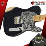 [Bangkok & Metropolitan Lady to send Grab Urgent] Electric guitar Fender Brad Paisley Esquire, Road Worn Tele Mn [with Set Up & QC Easy to play] [Insurance from the center] [100%authentic] Red turtle