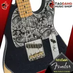 [Bangkok & Metropolitan Lady to send Grab Urgent] Electric guitar Fender Brad Paisley Esquire, Road Worn Tele Mn [with Set Up & QC Easy to play] [Insurance from the center] [100%authentic] Red turtle