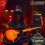 [Bangkok & Metropolitan Region Send Grab Express] Epiphone Slash J-45 Electric Guitar November Burt, Vermillion Burt [with SET Up & QC Easy to play] [Insurance from the center] Red turtle