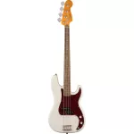 Fender® Squier Classic VIBE 60s Precision Bass Bass Base Year 60, PJ 20 Fret Body Bar Pickup Al Nago ** 1 year center insurance **